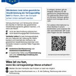 harmonisierte Mitteilung der EU-Kommission zur gesetzlichen Gewährleistung